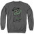 Sesame Street Early Grouch Adult Crewneck Sweatshirt Charcoal