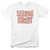 Sesame Street In Letters Adult 18/1 T-Shirt White