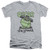 Sesame Street Canned Grouch Adult V-Neck T-Shirt Athletic Heather