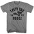 Mr. T Pity The Fool Graphite Heather Adult T-Shirt