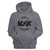 AC/DC ACDCHV Gunmetal Heather Adult Hoodie Sweatshirt