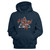 Pink Floyd Pf 73 Navy Adult Hoodie Sweatshirt