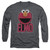 Sesame Street Elmo Smile Adult Long Sleeve T-Shirt Charcoal