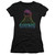 Sesame Street CM Halftone Junior Women's Sheer T-Shirt Black