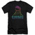 Sesame Street CM Halftone Premuim Canvas Adult Slim Fit T-Shirt Black