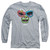 Sesame Street Halftone Heads Adult Long Sleeve T-Shirt Athletic Heather