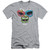 Sesame Street Halftone Heads Adult 30/1 T-Shirt Athletic Heather