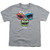 Sesame Street Halftone Heads Youth T-Shirt Athletic Heather