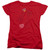 Sesame Street Elmo Loves You Women's T-Shirt Red