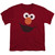 Sesame Street Elmo Face Youth T-Shirt Cardinal