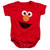 Sesame Street Elmo Face Baby Onesie T-Shirt Red