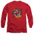 Superman Sorry About The Wall Adult Long Sleeve T-Shirt Red