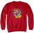 Superman Sorry About The Wall Adult Crewneck Sweatshirt Red