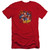 Superman Sorry About The Wall Premium Canvas Adult Slim Fit 30/1 T-Shirt Red