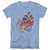 Superman Up Up And Away Women's T-Shirt Carolina Blue