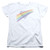 Superman Distressed Outline Women's T-Shirt White