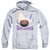 Superman Hockey Stick Adult Pullover Hoodie Sweatshirt Athletic Heather