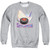 Superman Hockey Stick Adult Crewneck Sweatshirt Athletic Heather