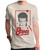 David Bowie Aladdin Frame Adult T-Shirt Cream