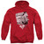 Superman Identity Adult Pullover Hoodie Sweatshirt Red