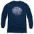 Superman Freedom Of Flight Adult Long Sleeve T-Shirt Navy