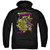 Superman Versus Metallo Blacklight Adult Pullover Hoodie Sweatshirt Black
