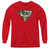 Superman American Way Youth Long Sleeve T-Shirt Red