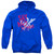 Superman Say No To Thugs Adult Pullover Hoodie Sweatshirt Royal Blue