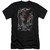 Superman Above The Clouds Premium Canvas Adult Slim Fit 30/1 T-Shirt Black
