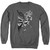 Superman Fight And Flight Adult Crewneck Sweatshirt Charcoal