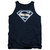 Superman Argentinian Shield Adult Tank Top T-Shirt Navy