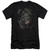 Superman Epic Battle Premium Canvas Adult Slim Fit 30/1 T-Shirt Black