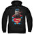 Superman Displeased Adult Pullover Hoodie Sweatshirt Black
