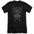 Superman Steel Premium Canvas Adult Slim Fit 30/1 T-Shirt Black