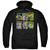 Superman SM Covers Adult Pullover Hoodie Sweatshirt Black