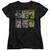 Superman SM Covers Women's T-Shirt Black