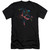Superman Neon Superman Premium Canvas Adult Slim Fit 30/1 T-Shirt Black The Classic