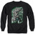 Superman Doomsday Destruction Adult Crewneck Sweatshirt Black