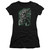 Superman Doomsday Destruction Junior Women's Sheer T-Shirt Black