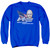 Superman Lex For President Adult Crewneck Sweatshirt Royal Blue