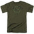 Superman Marine Camo Shield Adult 18/1 T-Shirt Military Green