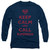 Superman Call Superman Adult Long Sleeve T-Shirt Navy