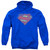 Superman New 52 Shield Adult Classic Pullover Hoodie Sweatshirt Royal Blue