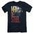 Superman Steel Flight Adult 30/1 T-Shirt Navy