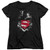 Superman Darkest Hour Women's T-Shirt Black