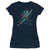 Superman Frequent Flyer Junior Women's Sheer T-Shirt Navy