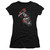 Superman My City Junior Women's Sheer T-Shirt Black