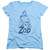 Superman Vintage Zod Women's T-Shirt Light Blue