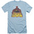 Superman Kneel Before Adult 30/1 T-Shirt Light Blue