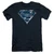 Superman Water Shield Adult 30/1 T-Shirt Navy